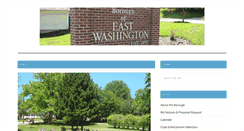 Desktop Screenshot of eastwash.com